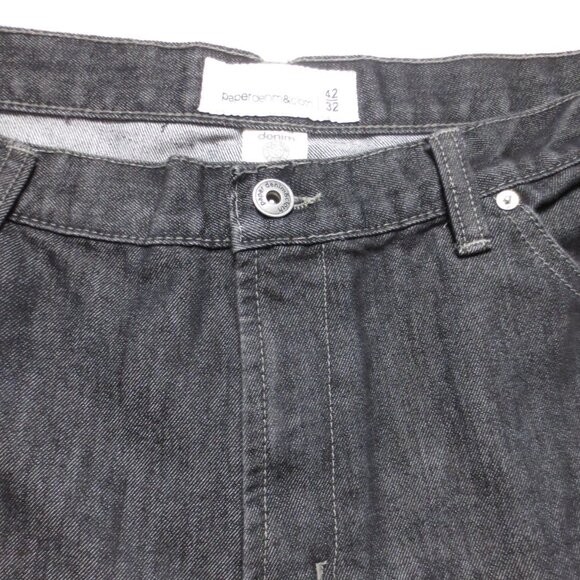 4/$14 PAPER DENIM & CLOTH mens JEANS dark gray DENIM black SIZE 42/32 - Picture 3 of 10